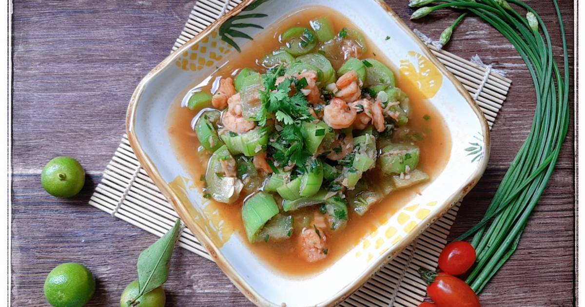 Mướp xào tôm