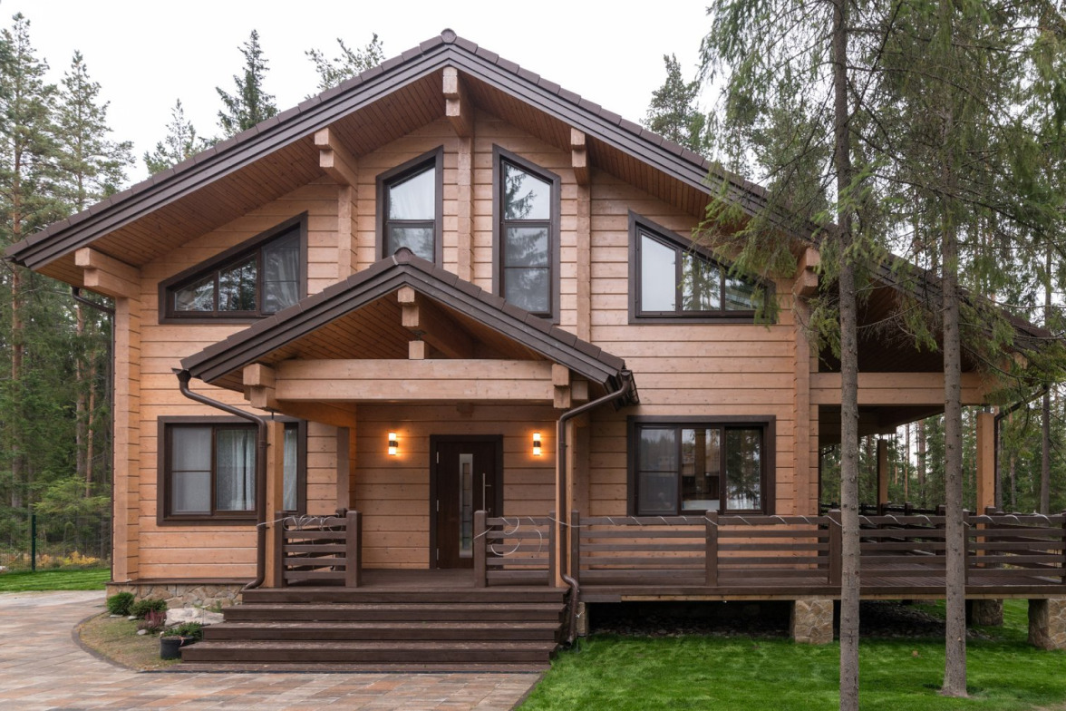 Дом из клееного бруса РусЛес