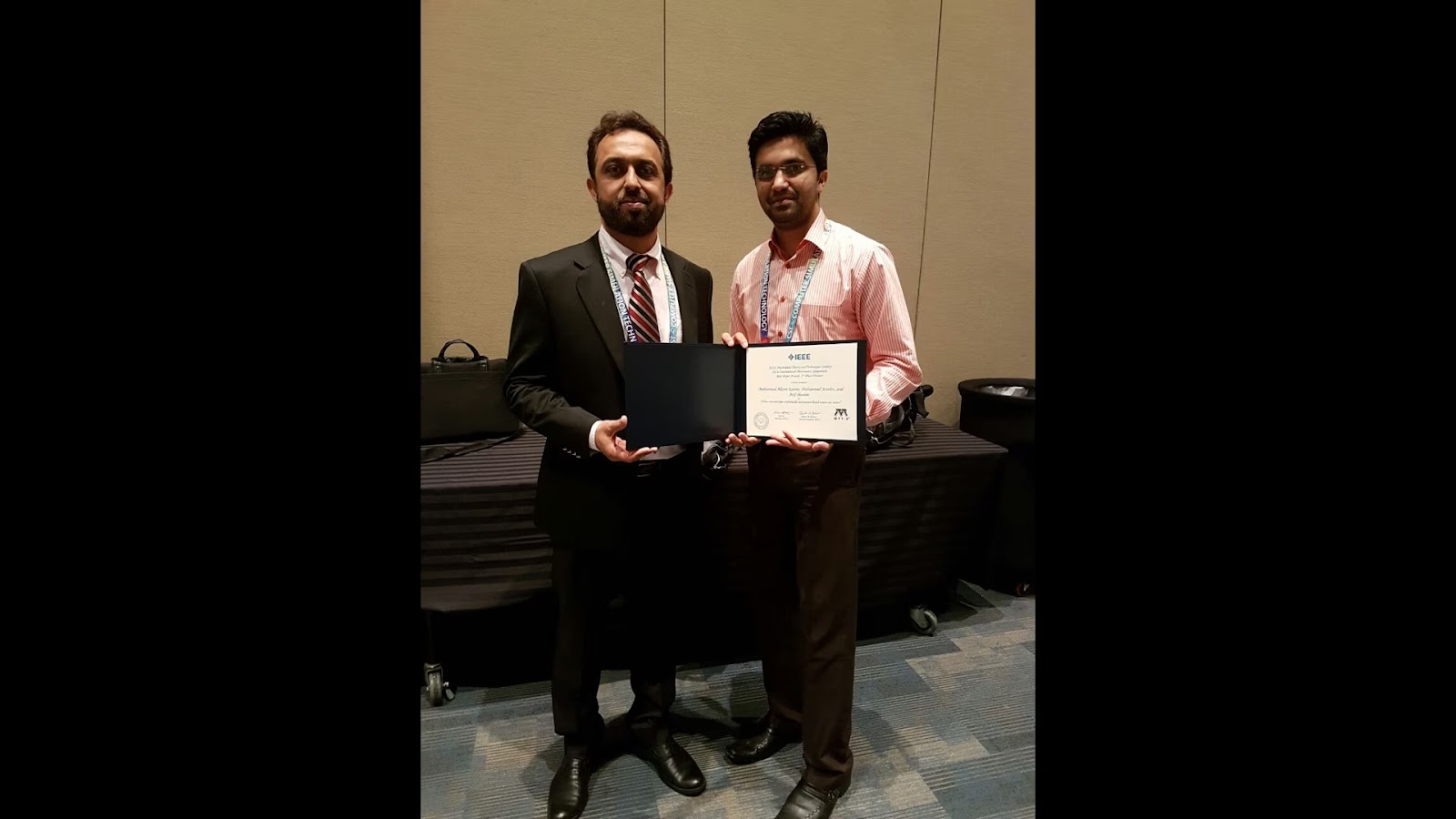 KAUST CEMSE EE IMPACT Prof Atif Shamim Muhammad Akram Karimi Best Paper Award