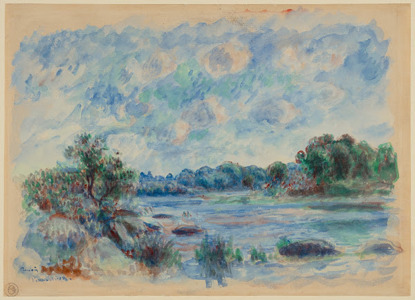 Landscape at Pont Aven 1892
