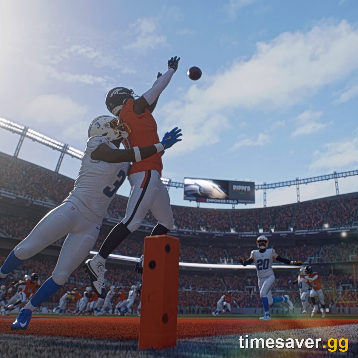 Madden NFL 27 defensive pressure — a good edge rusher lets you get home with four and drop seven into coverage
