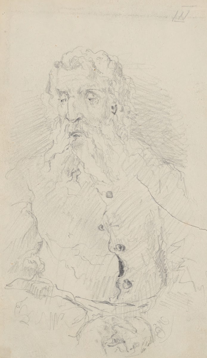 Copy of a male character from Jan Matejkos composition 1882 1885