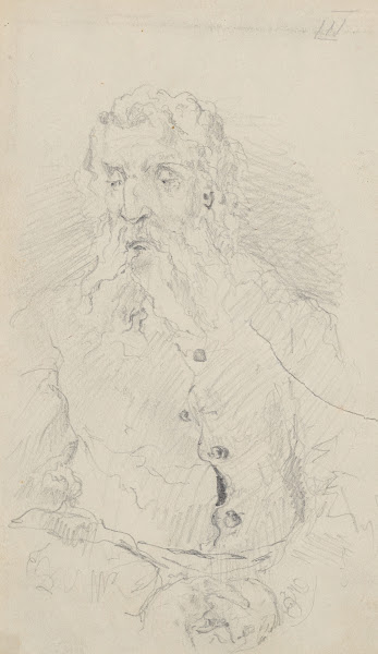 Copy of a male character from Jan Matejkos composition 1882 1885