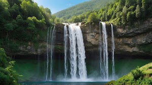 Nature Waterfall Wallpaper