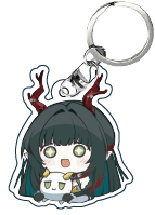 Arknight Endfield Zhuang Fangyi Sparkling Keychain