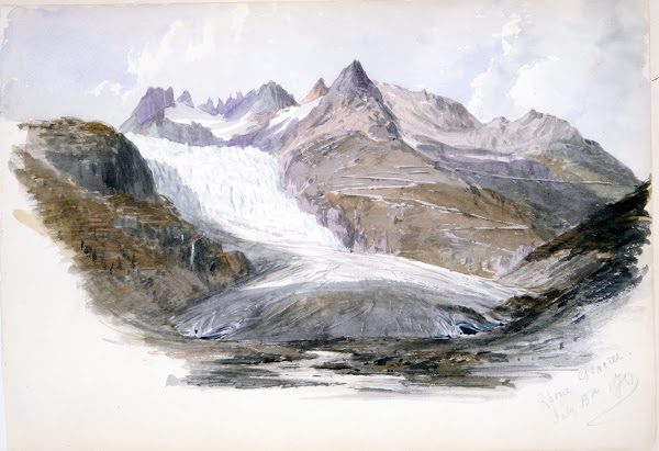 Rhône Glacier 1870