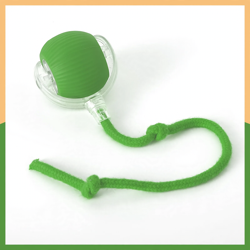 Interactive jumping ball for cats with charging