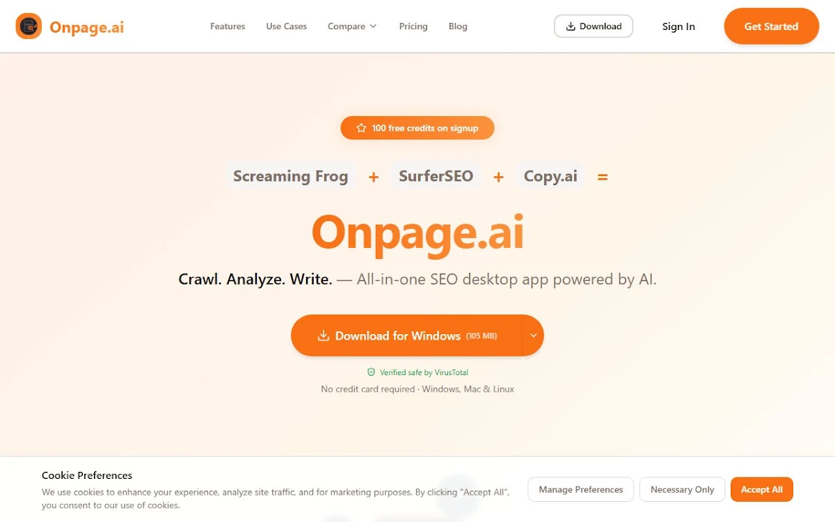 Captura de similarcontent.com