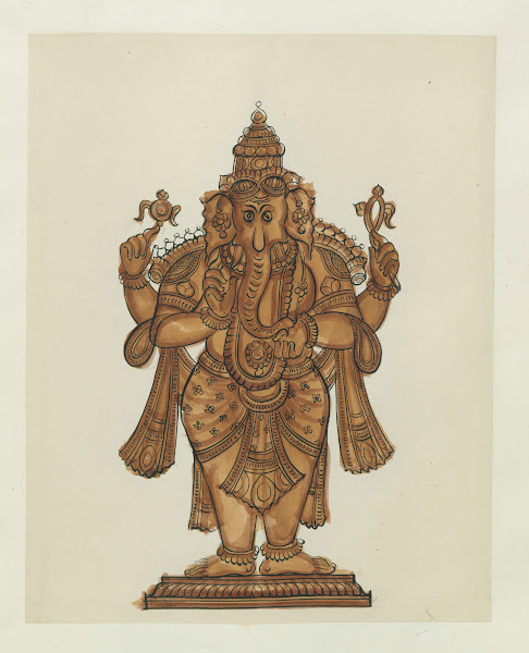 Paintings from the Chidambaram Shrine Pl105 1820 1830