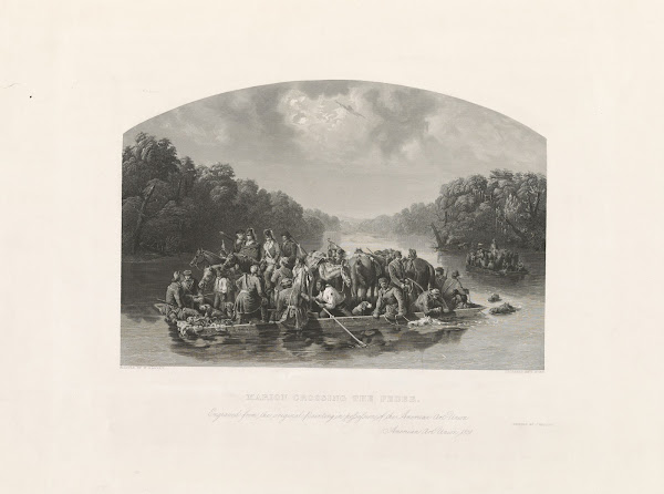 Marion crossing the Pedee 1852