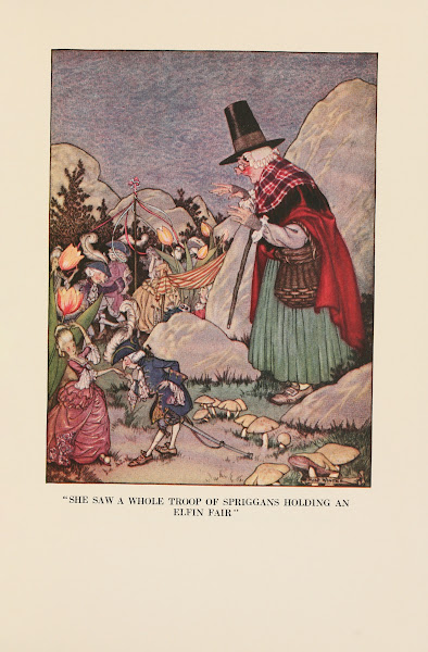 She saw a whole troop of spriggans holding an elfin fair 1918