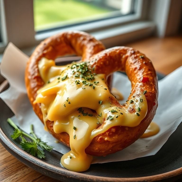 Easy Cheese Stuffed Pretzels Recipe for Snack Time – Cheesy, Crispy & Comforting