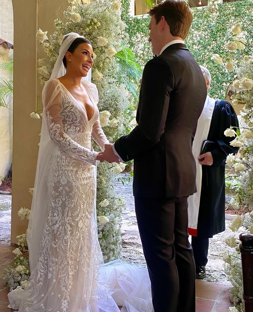 Bespoke By CB clothier fitting a handmade custom suit for a Miami client