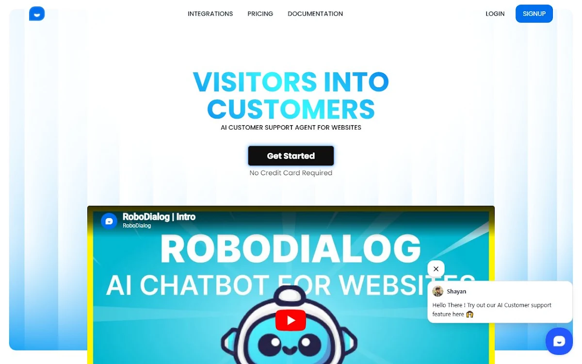 Captura de RoboDialog