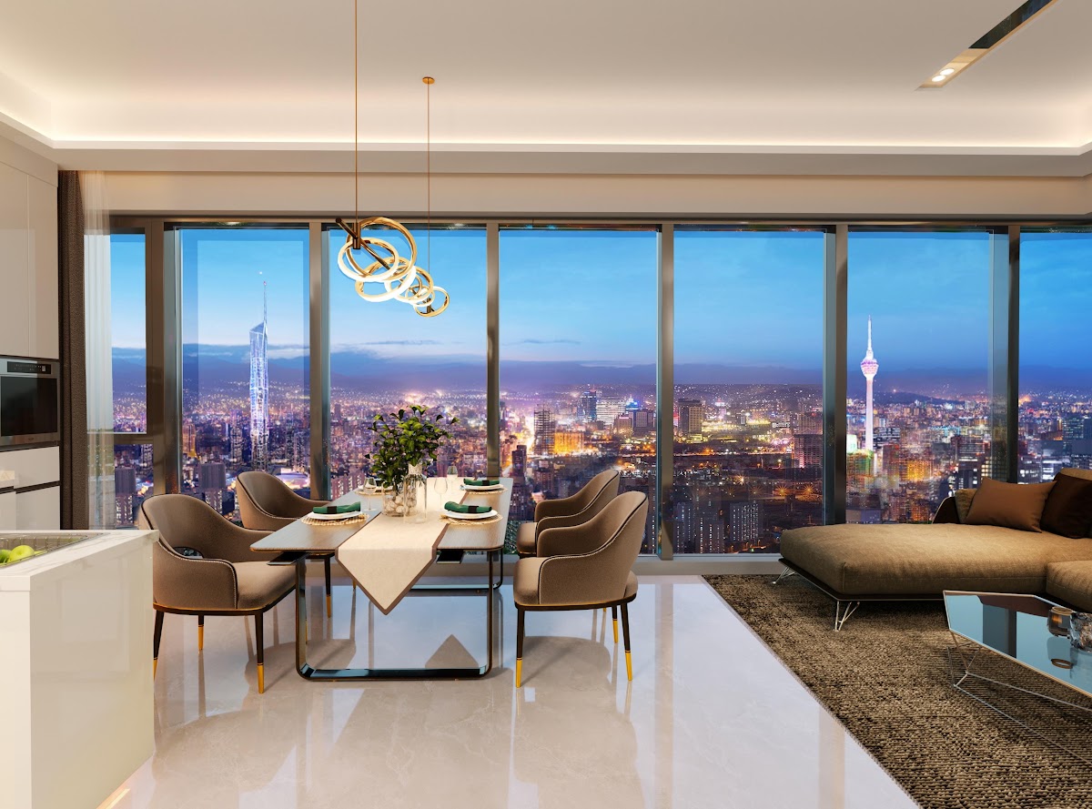 Core Residence @ TRX — dining living room