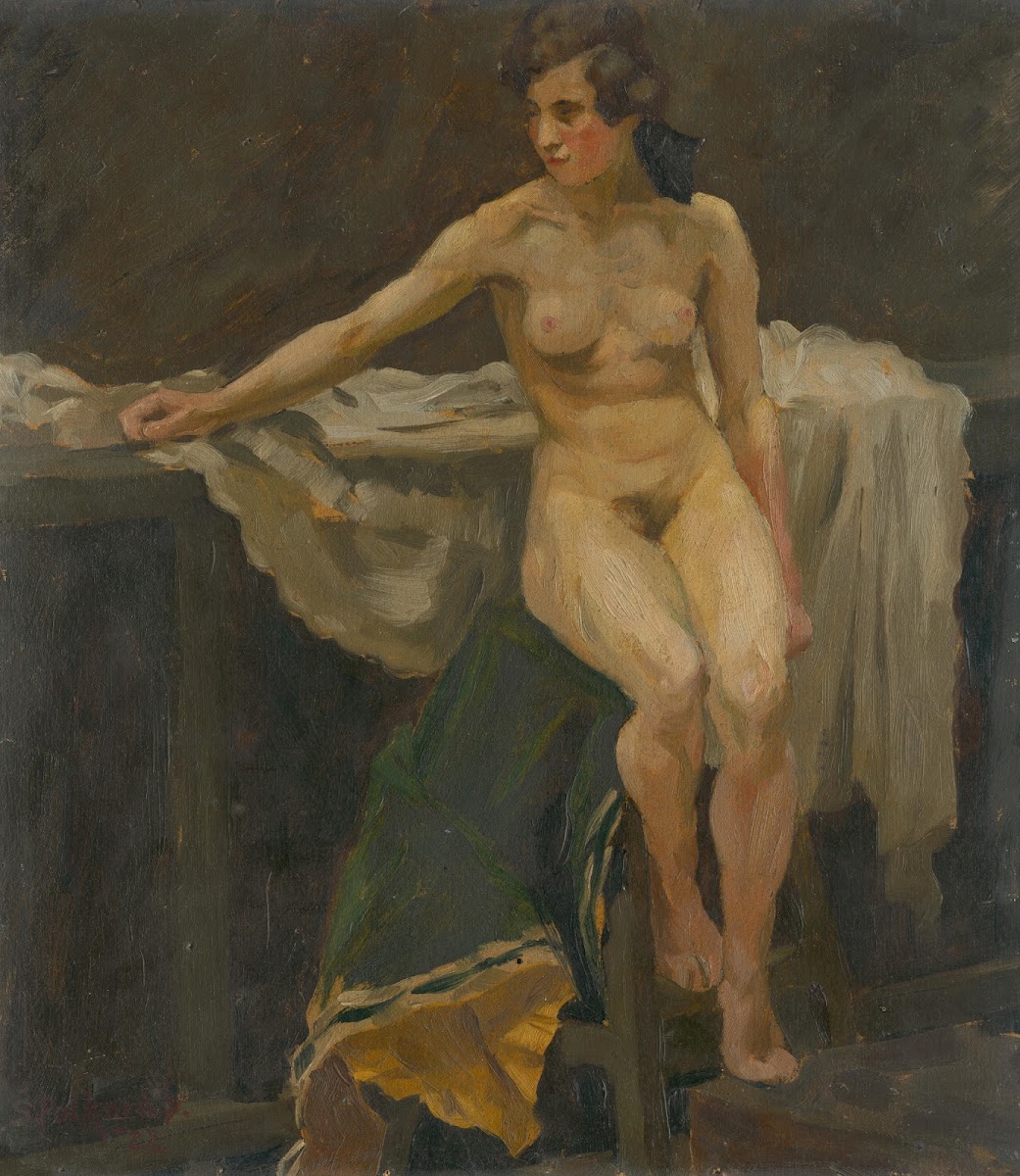 Study of Female Nude 1921