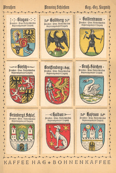 Deutsche Ortswappen German municipal coats of arms Pl10 1925