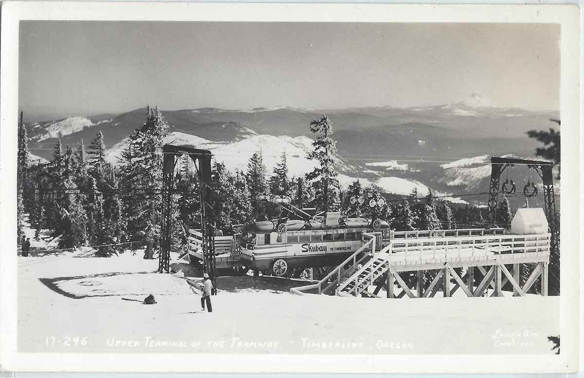 Upper Terminal of the Tramway - Timberline Oregon 