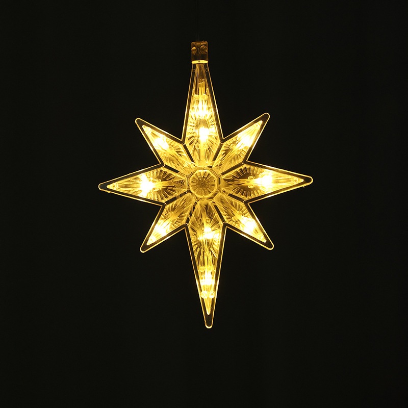 LED-Saugnapf-Lichterkette für Fensterdekoration