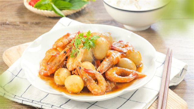 Tép Rim Trứng Cút
