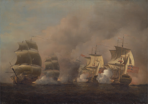 Action off the Cape of Good Hope ca 1757