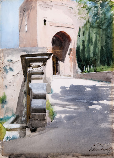 Gateway in Alhambra 1887