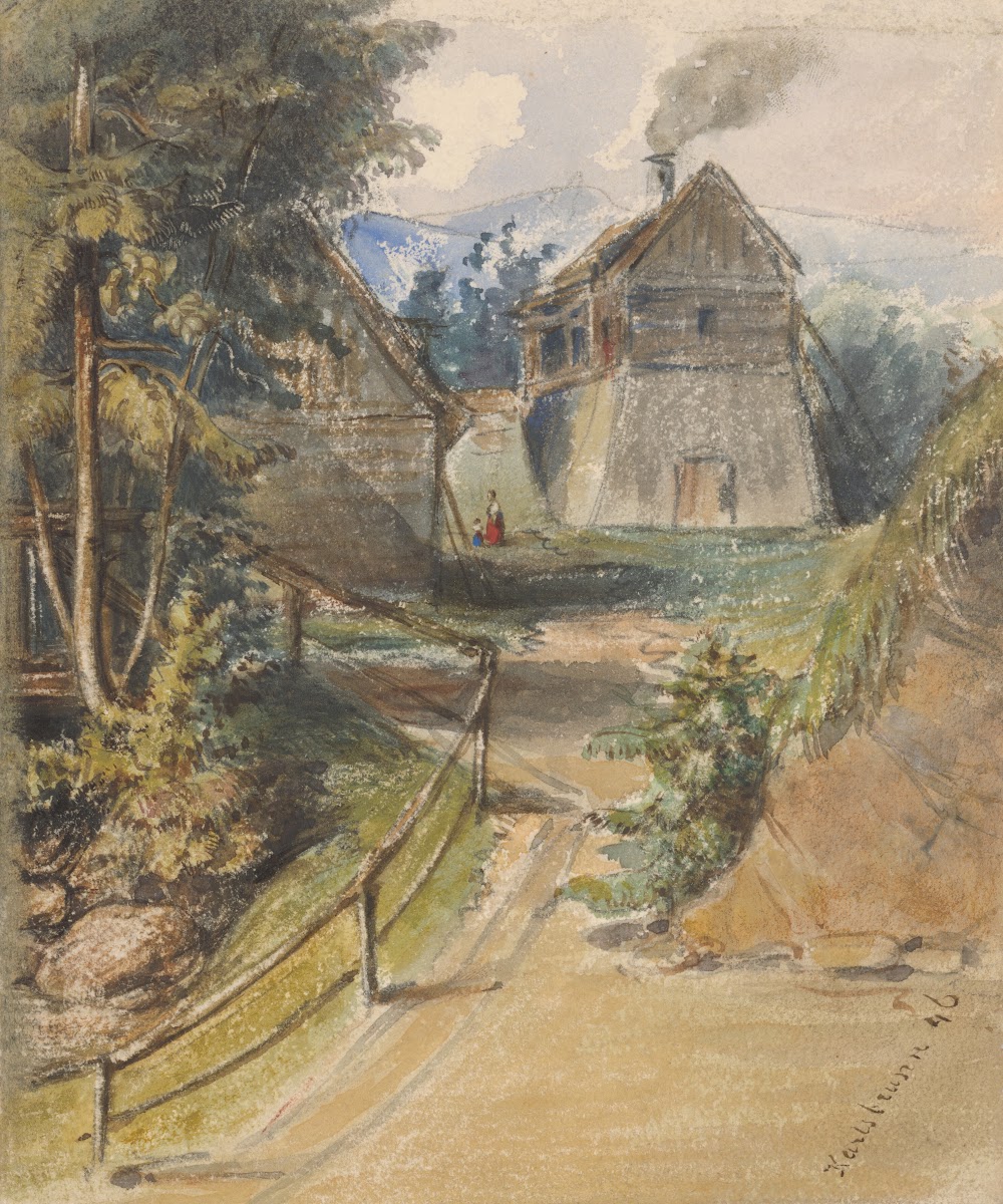 Motif from Karlsbrunn 1846