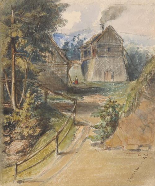 Motif from Karlsbrunn 1846