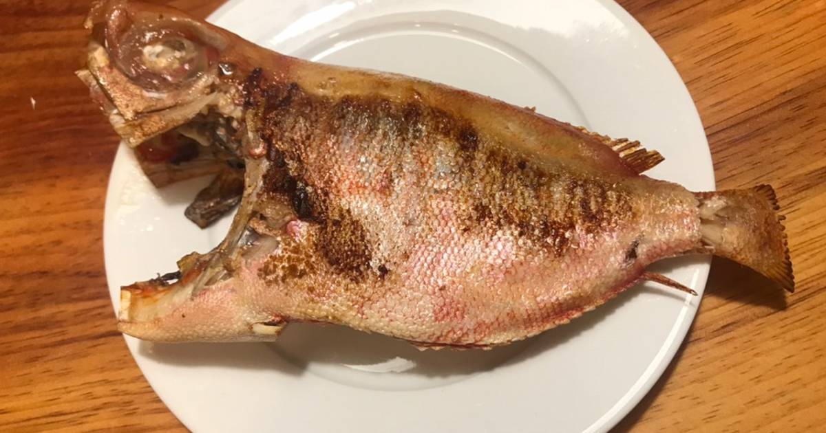 Cá sơn thóc nướng mọi