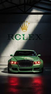 Ultra Luxury Racing Car in Dark Industrial Garage