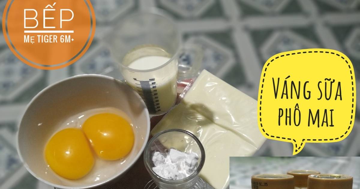 Ăn dặm cho bé: Váng sữa phô mai