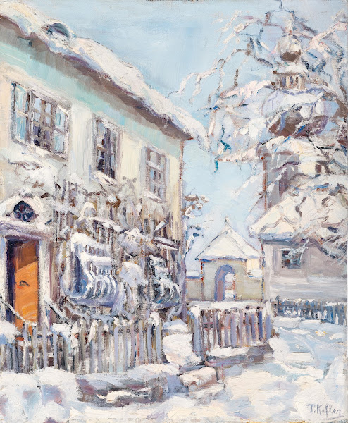 Kirchberg B KremsmüNster Im Schnee