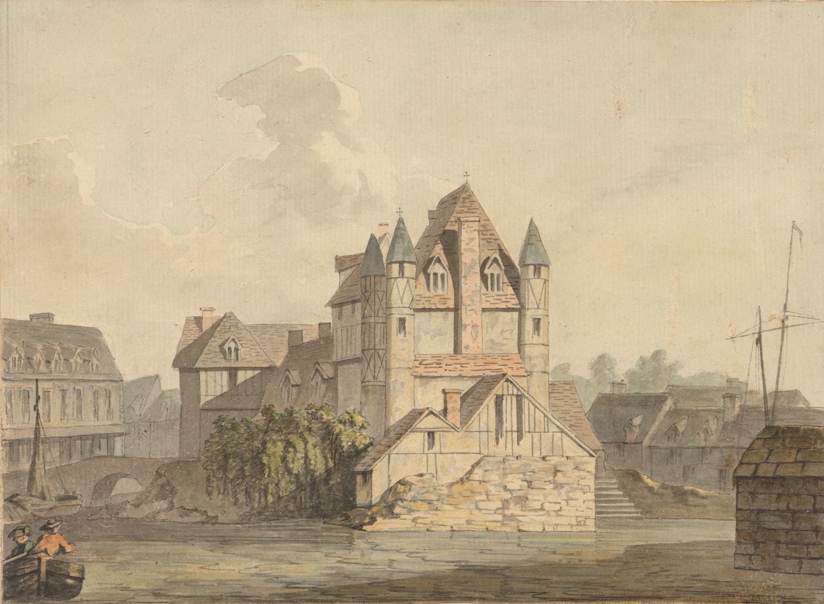The End of the Ruind Bridge at Rouen 1778