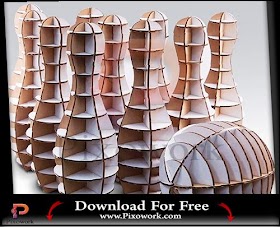 +789 DIY projects free DXF Bowling Pins