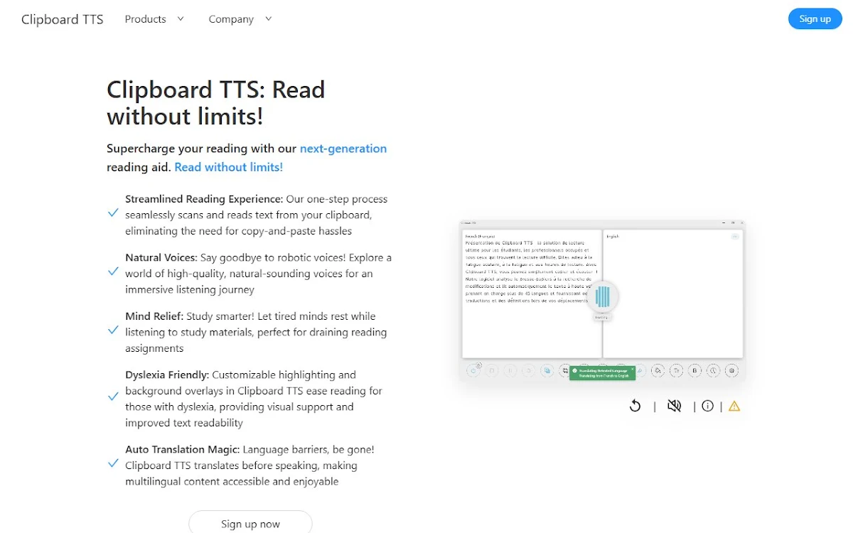 Captura de Clipboard TTS