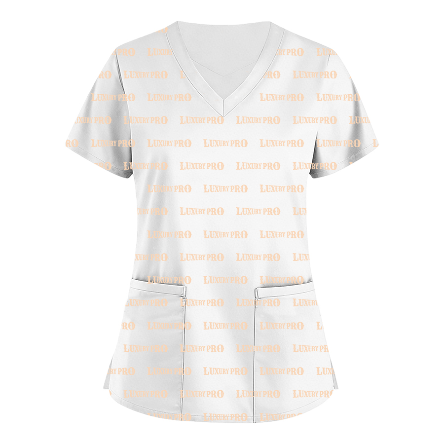 AOP Women’s Nurse-Style Short-Sleeve Shirt