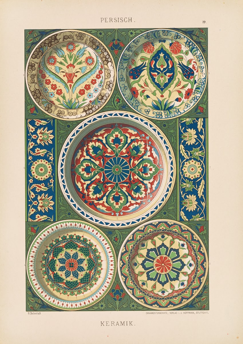 Persisch  Keramik 1887