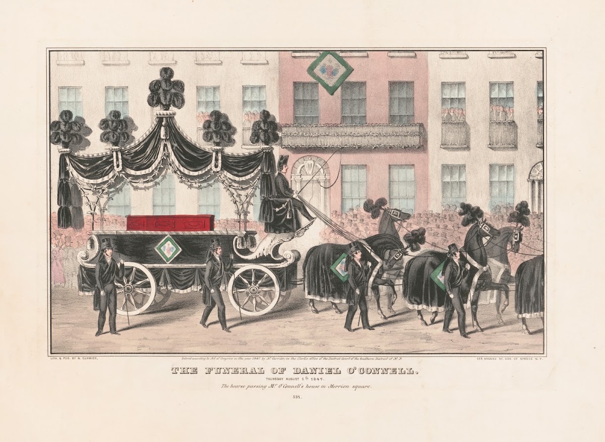 Funeral of Daniel OConnell 1847