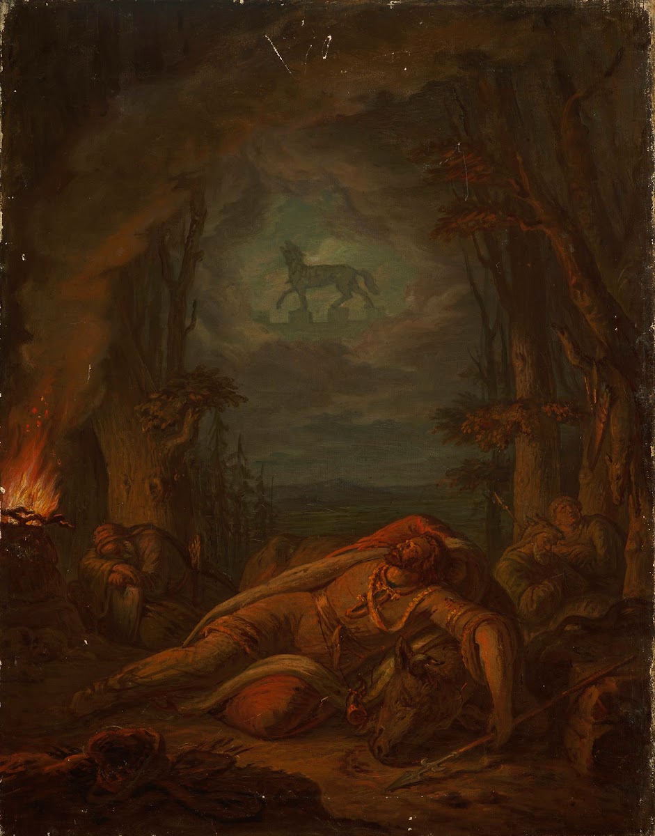 Dream of Gediminas about the Iron Wolf