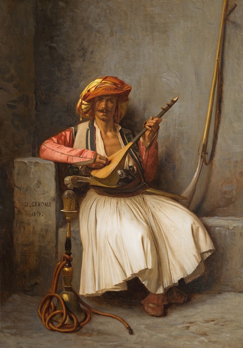 The Lute Player 1858
