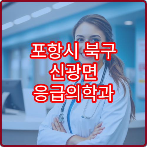 포항시 북구 신광면 응급의학과 설날 연휴 24시간 진료 병원