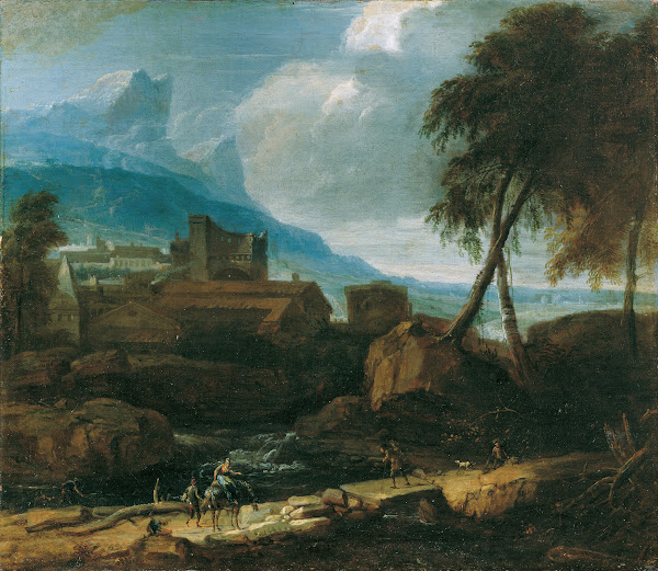 Ideale Landschaft 1700 1735