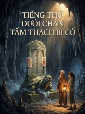 Bìa truyện Tiếng Thở Dưới Chân Tấm Thạch Bi Cổ
