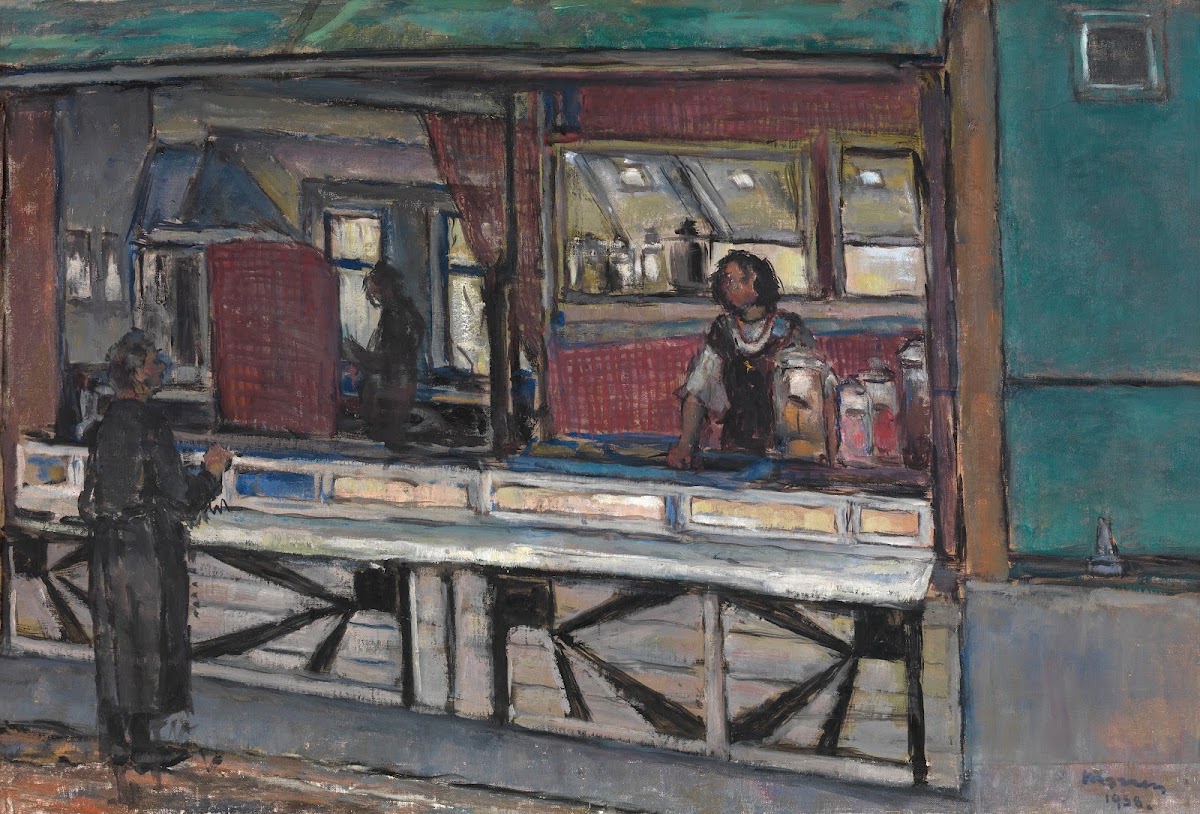 The Booth of Jan van Gent 1938
