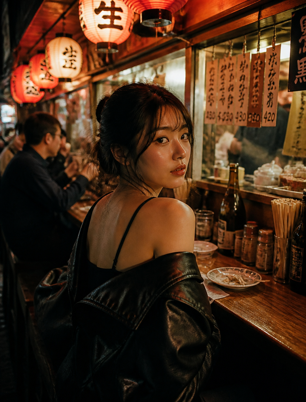 Un joven asiático oriental