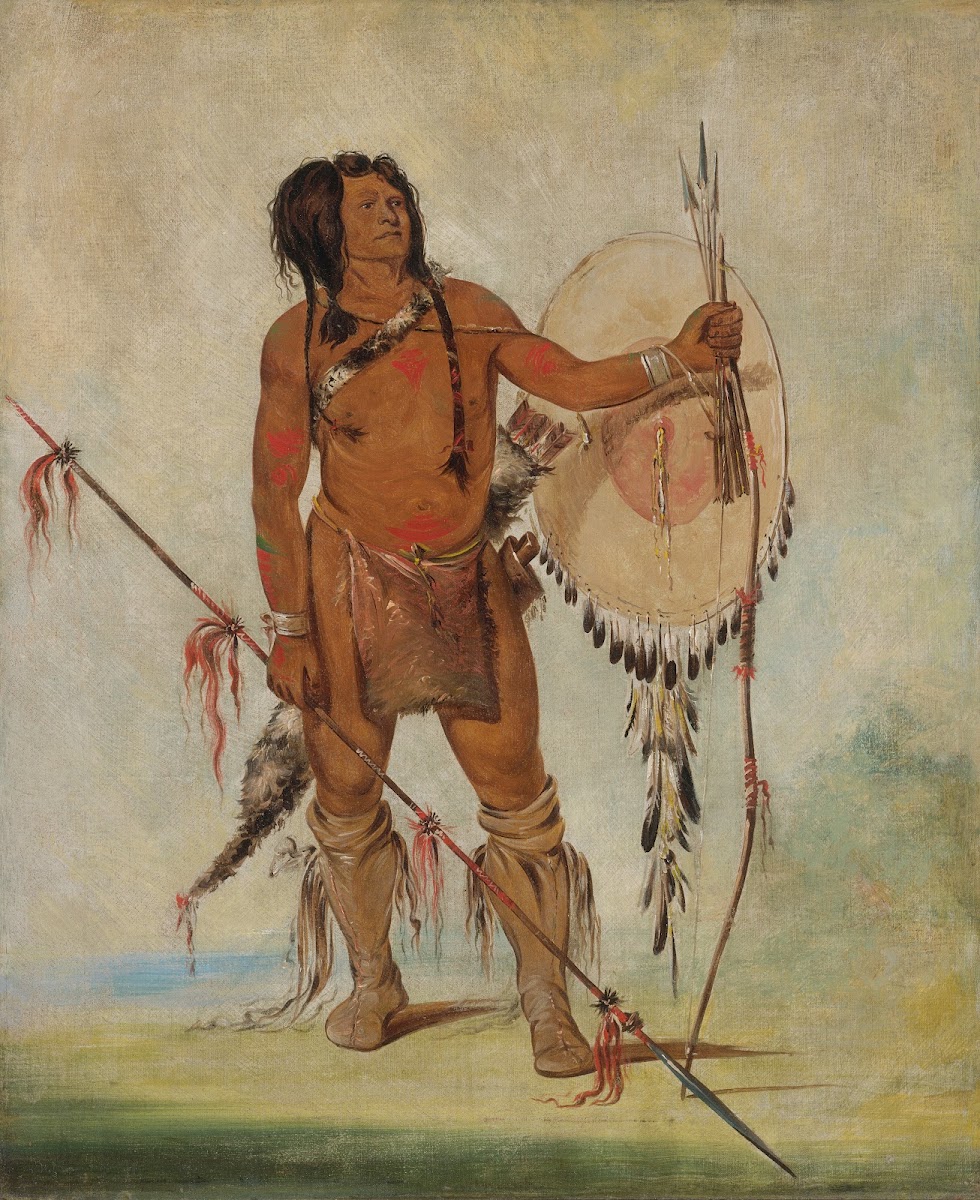 His Oo Sán Chees Little Spaniard a Warrior 1834