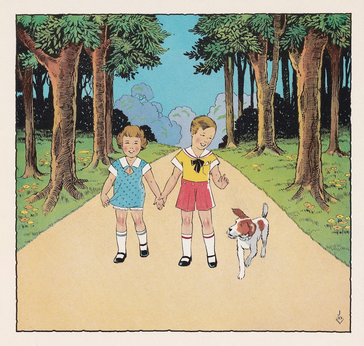 Peter and Peggy Visit the Dust Imps Pl06 1932