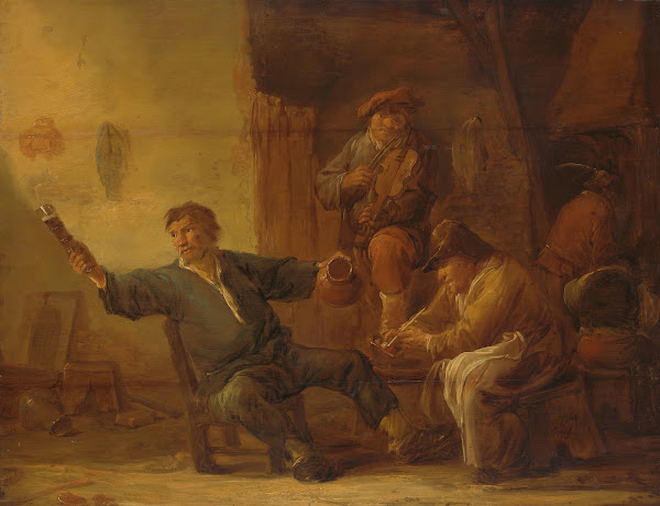 Interior of a Peasant Hut c 1645   1652