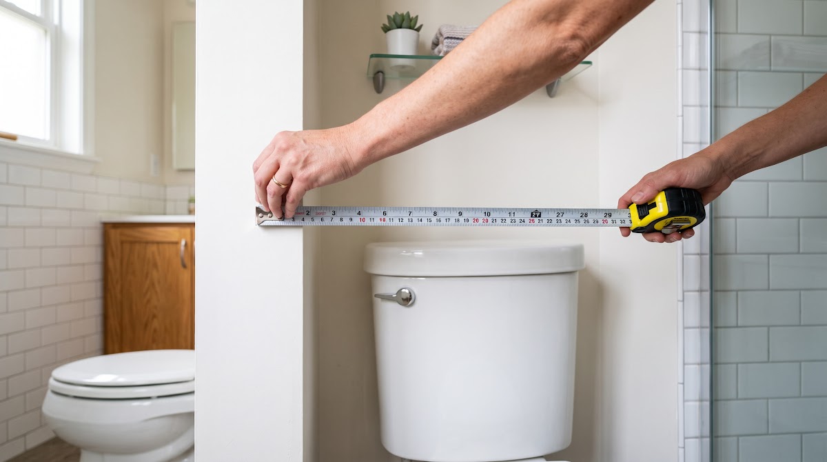 Best Over Toilet Storage Cabinets for Bathrooms (2026) - BUYING GUIDE — MEASUREMENT