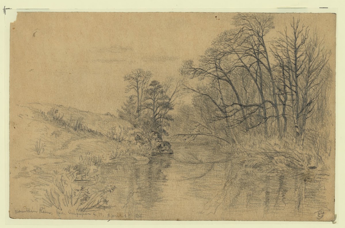 Mountain Run near Culpepper Court House Apr 1 1864 1864